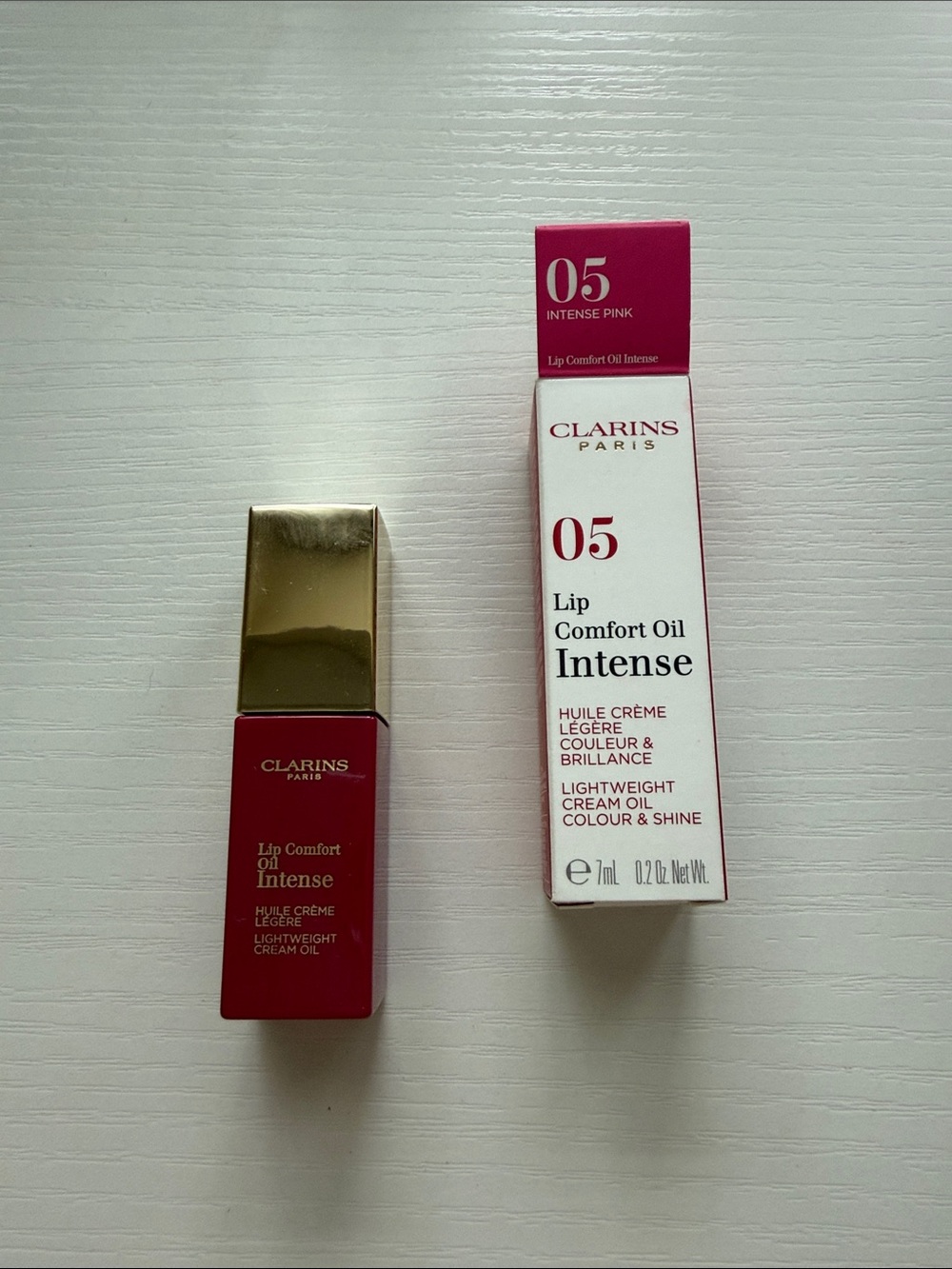 Clarins Lip Comfort Oil Intense 05 - Deep Red Gloss